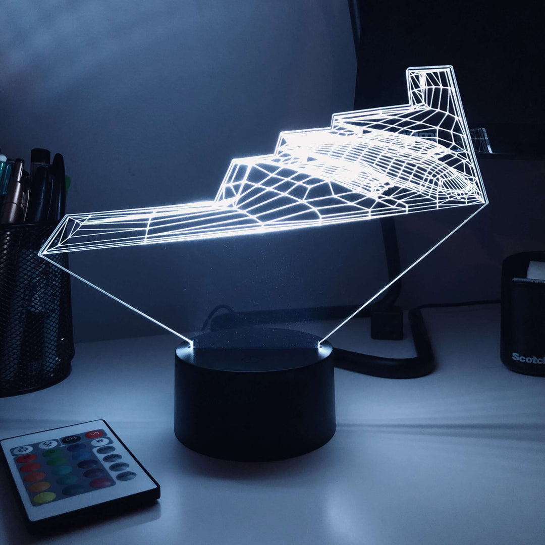 Personalized aircraft lamp gift for pilots and aviation enthusiasts