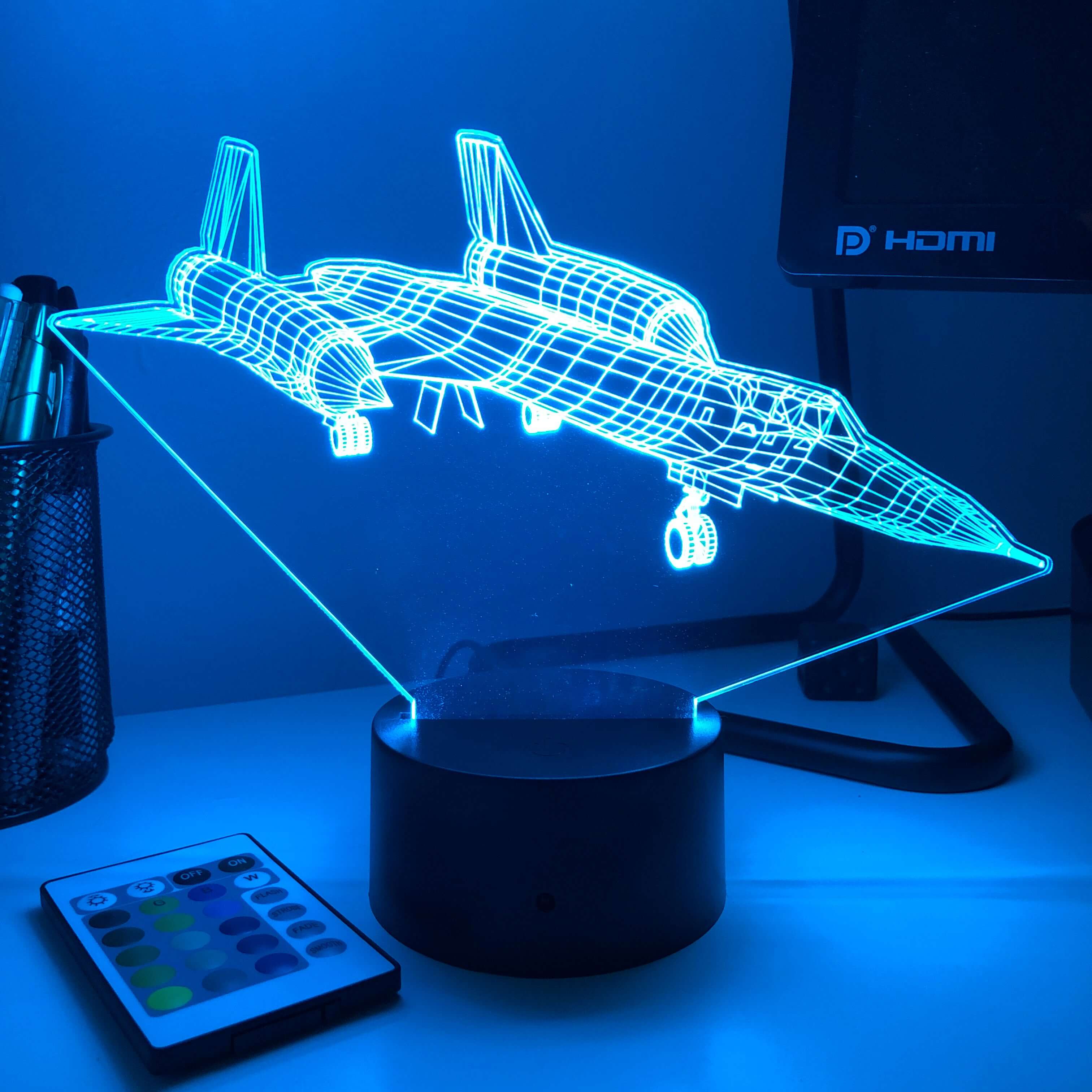 3D Aviation Lamps | Carve Craftworks, LLC
