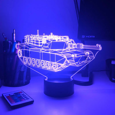 Military 3D Illusion LED Lamps