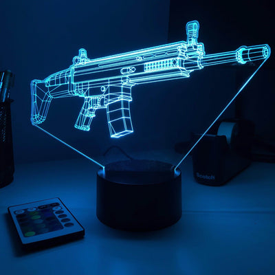 3D Gun Lamps