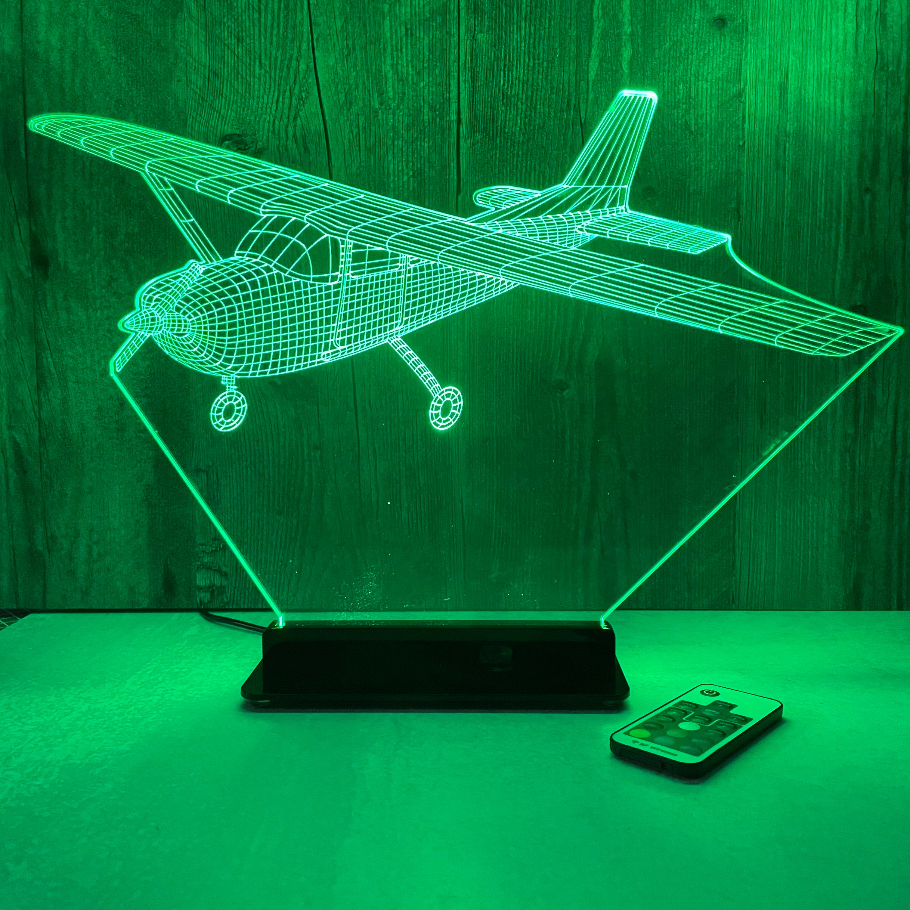 Civilian Aircraft Premium Acrylic Display – Carve Craftworks, LLC