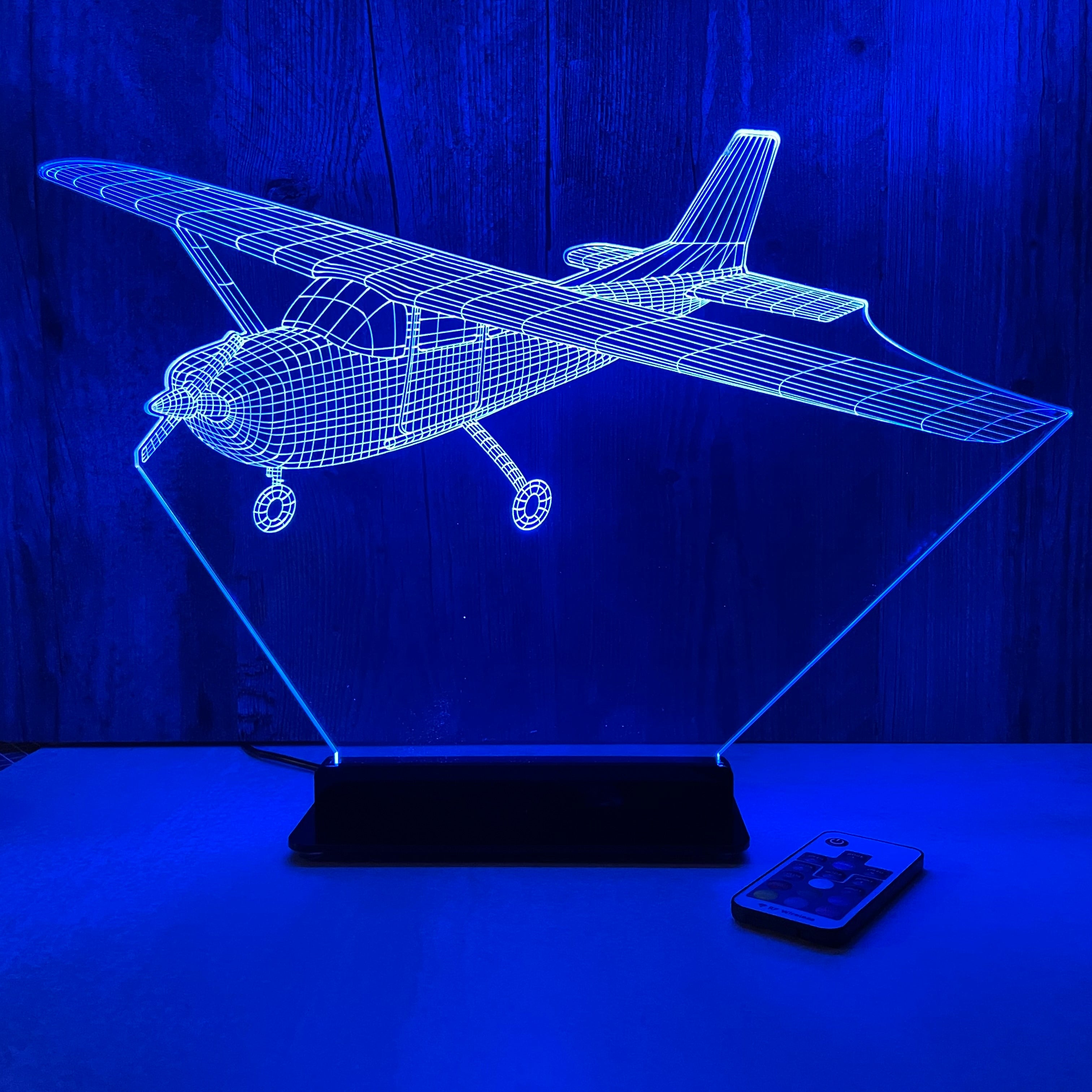 Civilian Aircraft Premium Acrylic Display – Carve Craftworks, LLC