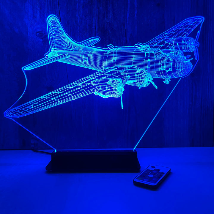 B-17 Bomber Premium Acrylic Display