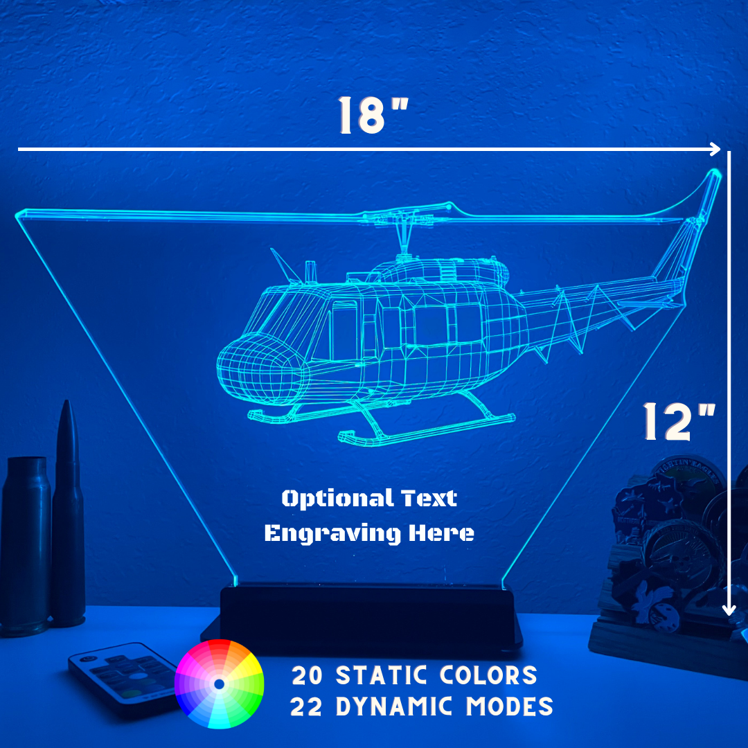 UH-1 Huey Premium Acrylic Display