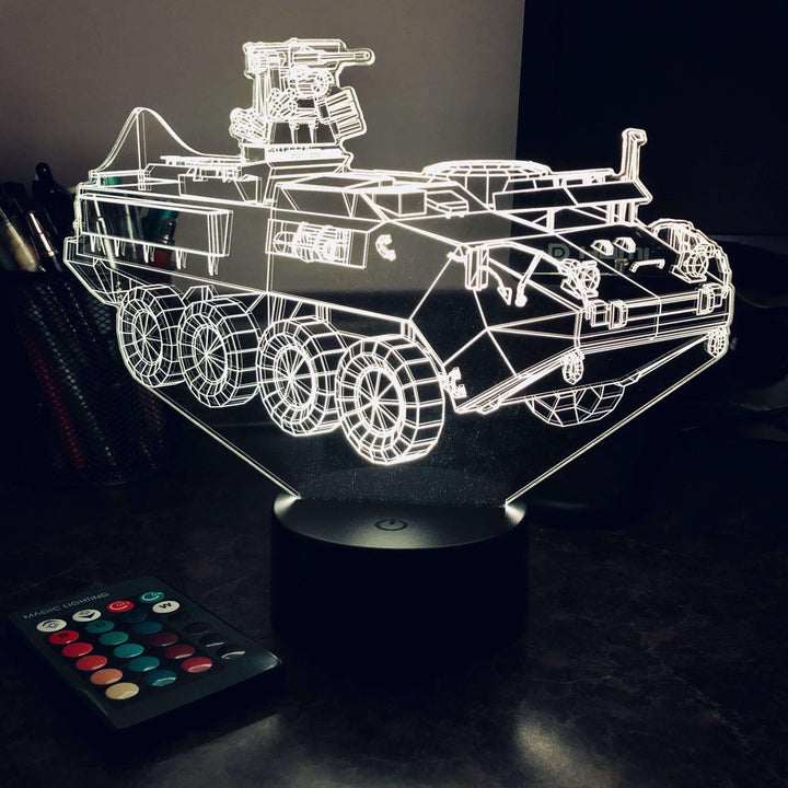 IAV (Interim Armored Vehicle) Stryker - carve-craftworks-llc