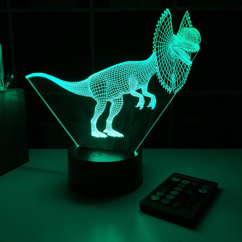 3d dinosaur sales illusion lamp